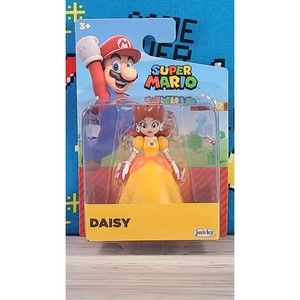 Jakks Pacific Super Mario Daisy 2.5" Nintendo Collectible Action Figure New